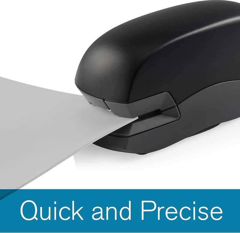Rapid 20EX Personal Electric Stapler, 20 Sheet Capacity, Black (73126) - Image 4